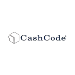 logo CashCode pemasok komponen pembaca uang kertas untuk sistem pembayaran mesin franchise self car wash seluruh Indonesia